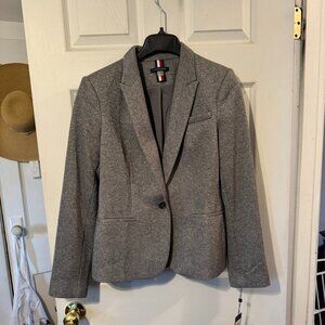 Women's Tommy Hilfiger Silver Blazer Size 10 NWT